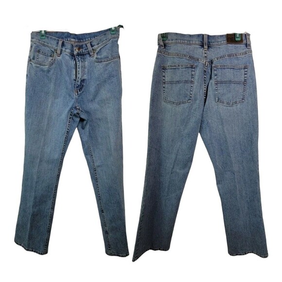 Vintage LL Bean Jeans Classic Fit Mom's High Rise 100% Cotton SIZE 8 - Picture 1 of 6